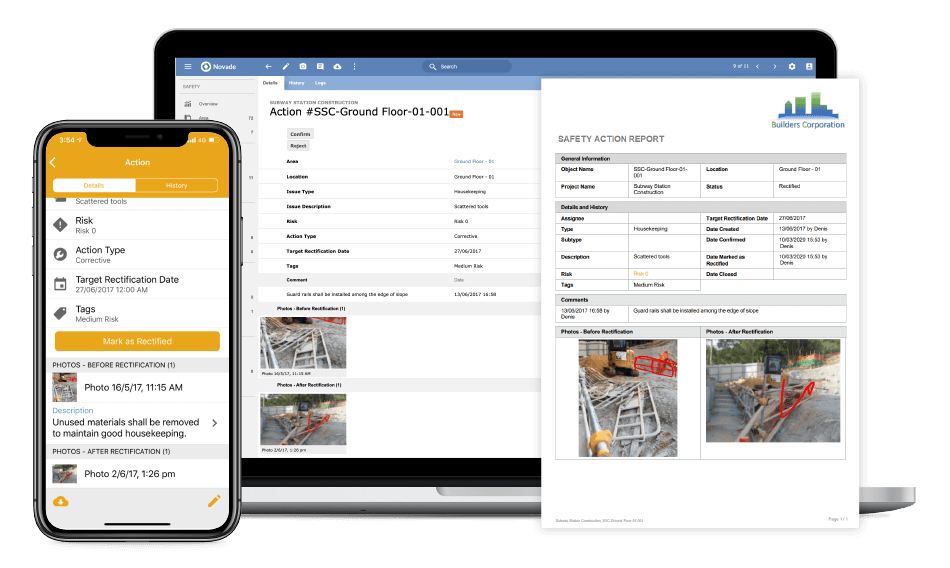 Field service management software - Safety