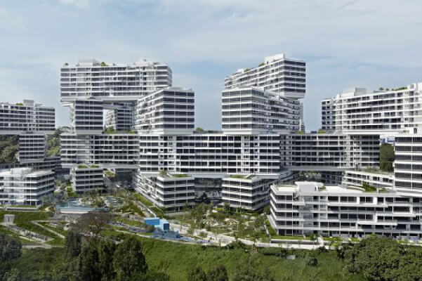 Novade Singapore residential projects Interlace