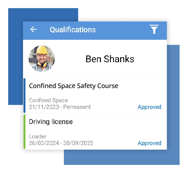 workers’ safety qualifications