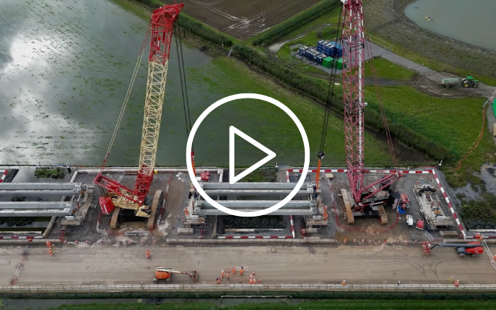 Novade for infrastructure civil works projects video